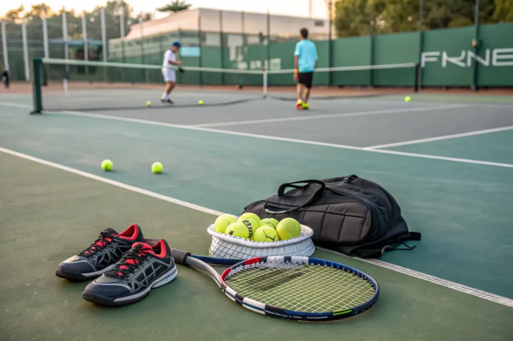 Как выбрать первую ракетку и экипировку для тенниса: советы для новичков московских школ